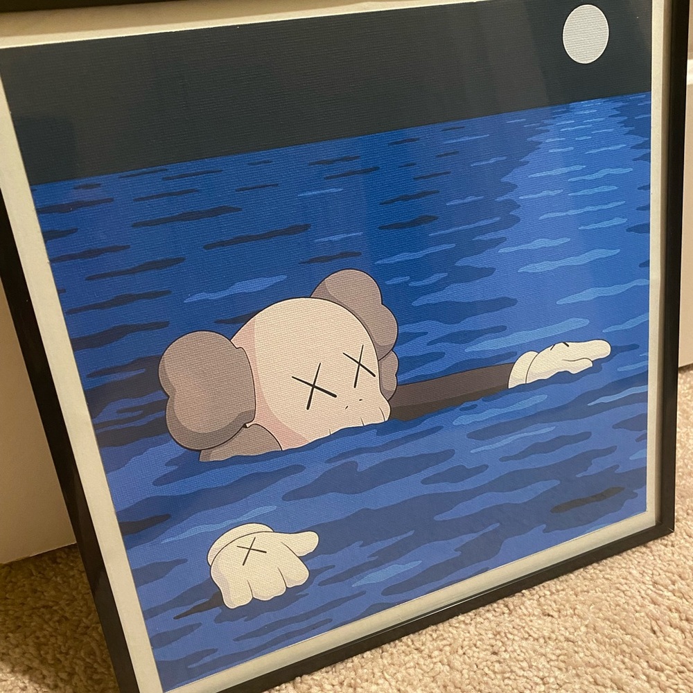KAWS Tide Canvas Print